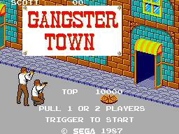 Gangster Town Title Screen